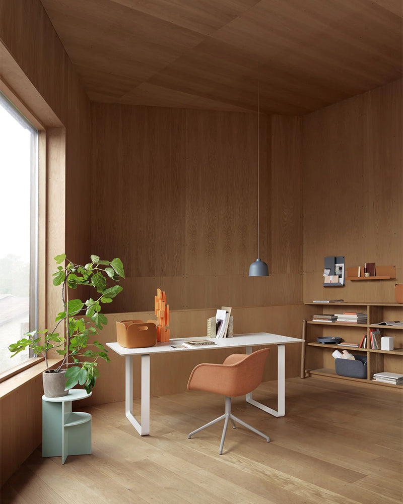 Grain - Lámpara colgante azul grisácea